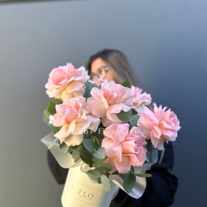 Французские роз в боксе в Благовещенске