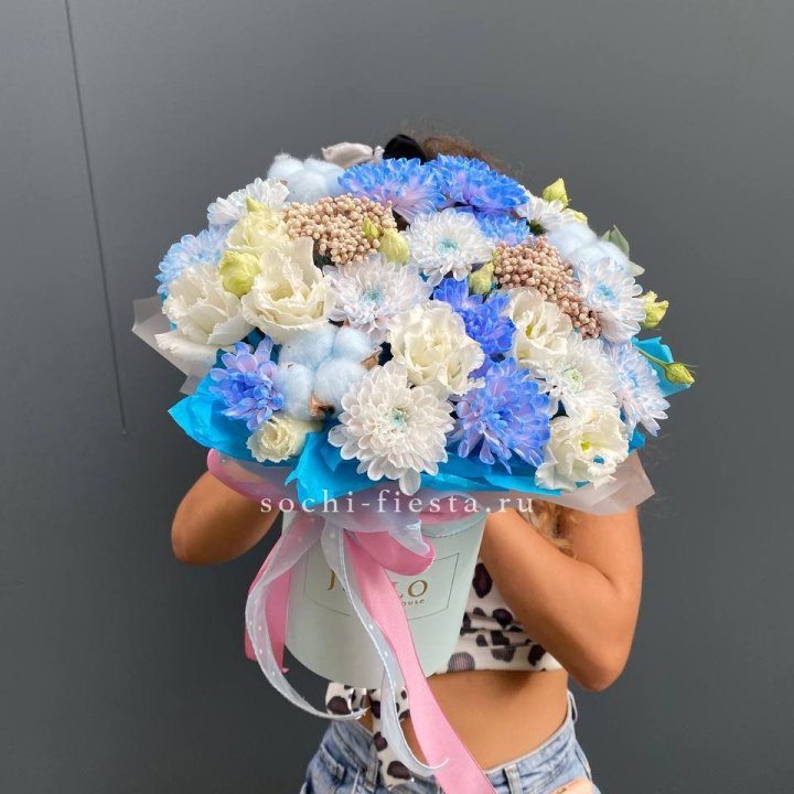 Коробка цветов  " Облако" в Благовещенске