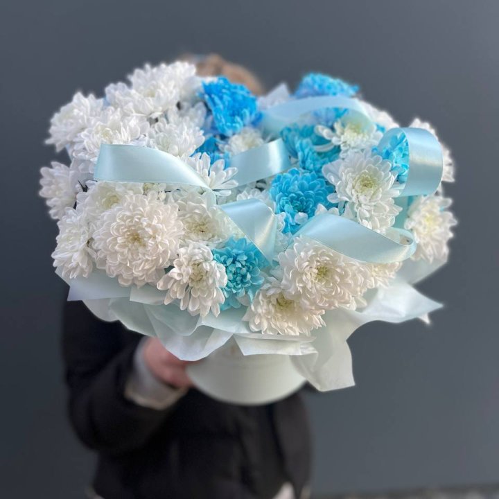 Хризнтемы в боксе в Благовещенске