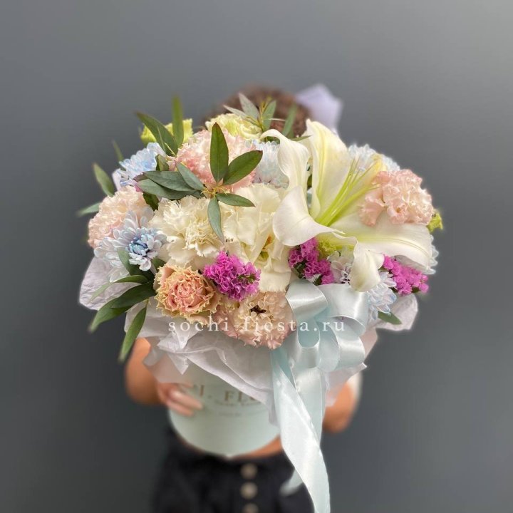 Дизайнерский цилиндр "Лилия" в Благовещенске