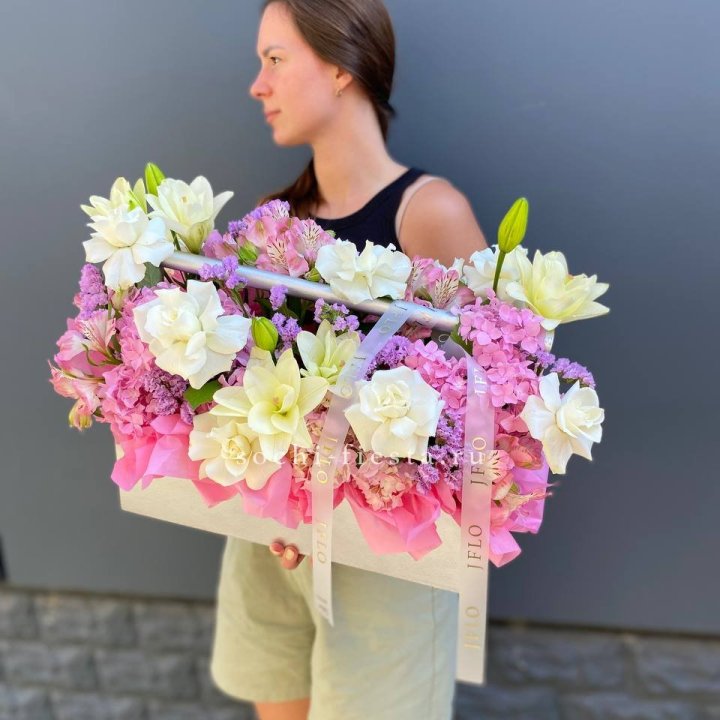 Большой бокс розовый в Благовещенске