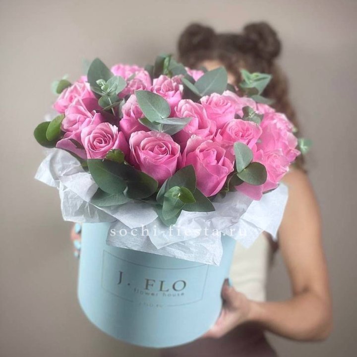 Бокс 27 роз в Благовещенске