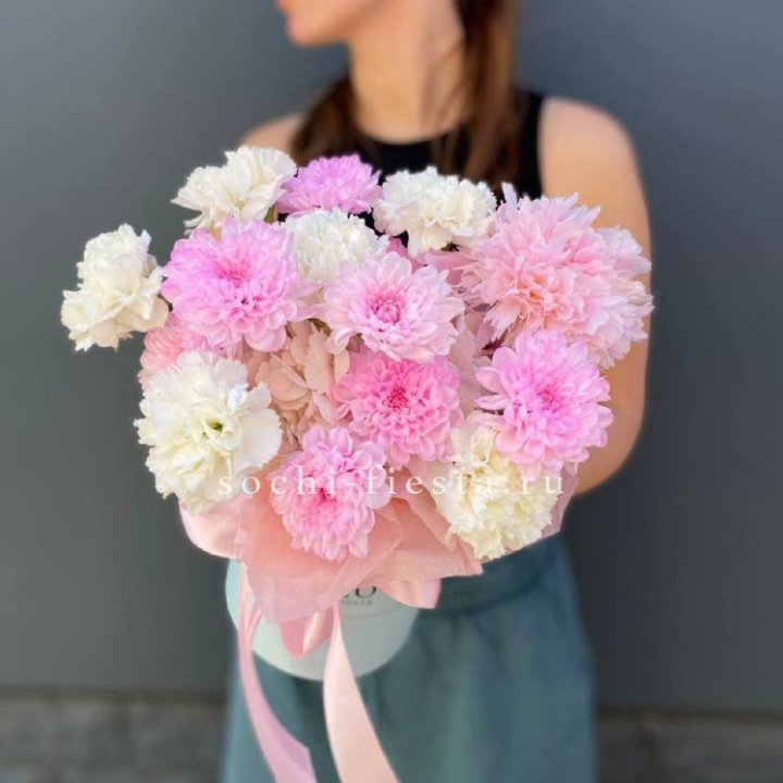 Коробка с цветами "Фиона" в Благовещенске