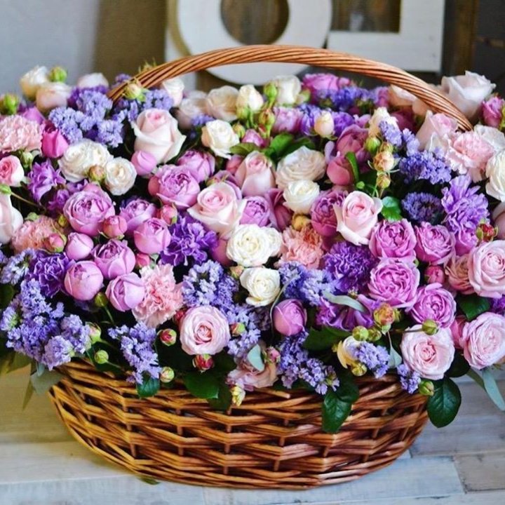 Корзина "Лаванда" в Благовещенске