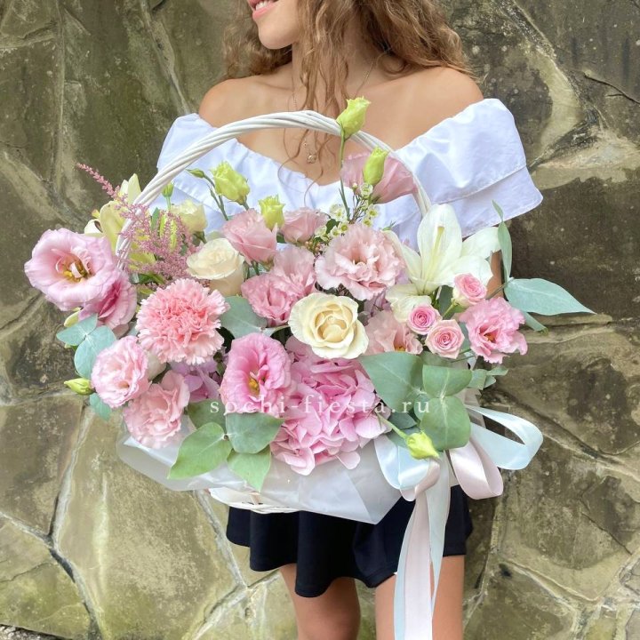 Авторская корзина "Миа" в Благовещенске