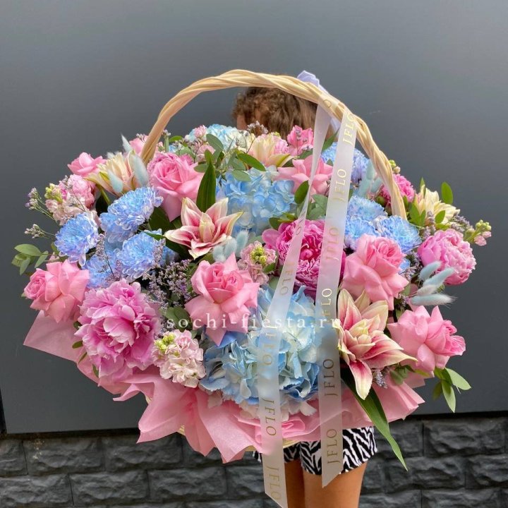 Яркая корзина "Летнее настроение" в Благовещенске