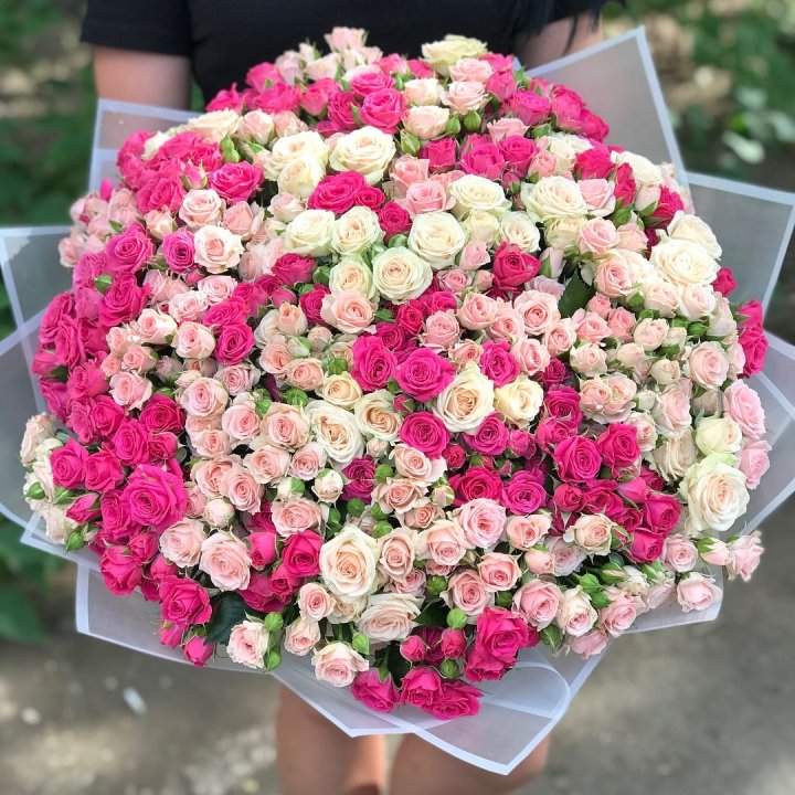 101 кустовая роза в Благовещенске