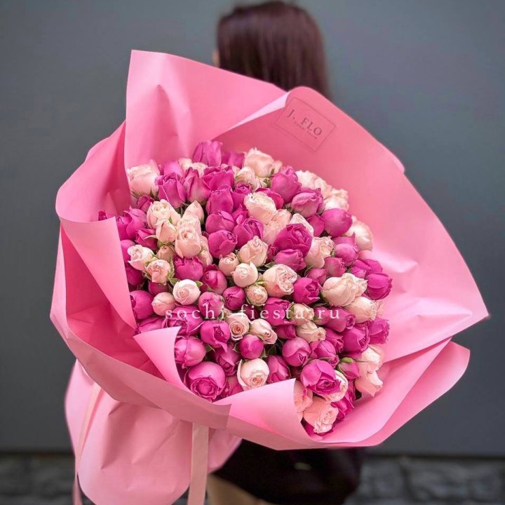 51 кустовая роза  в Благовещенске