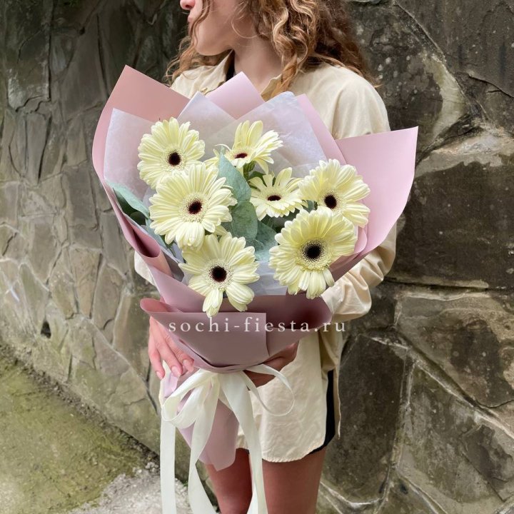 Букет голландских гербер  в Благовещенске