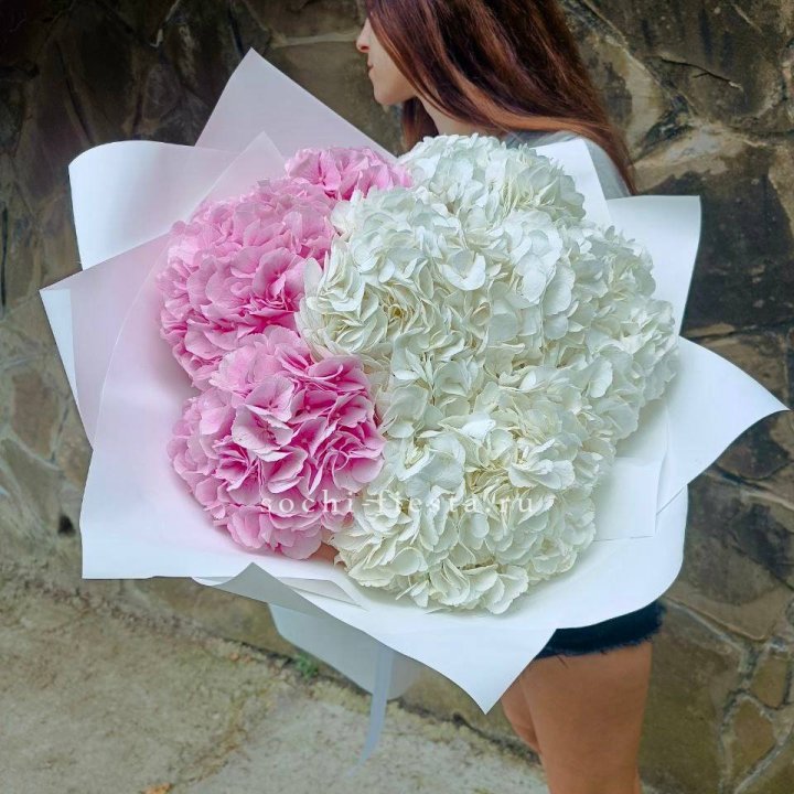 Букет гортензий №2 в Благовещенске