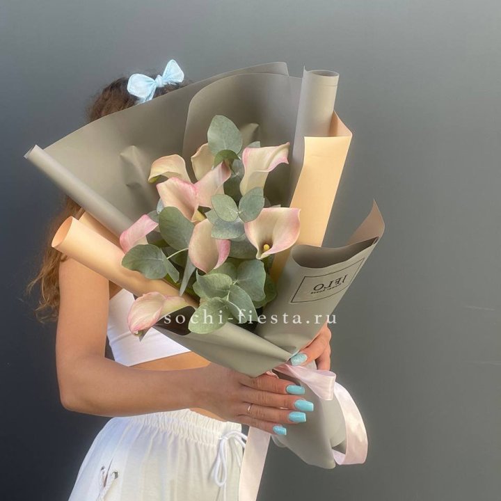 Букет калл №2 в Благовещенске