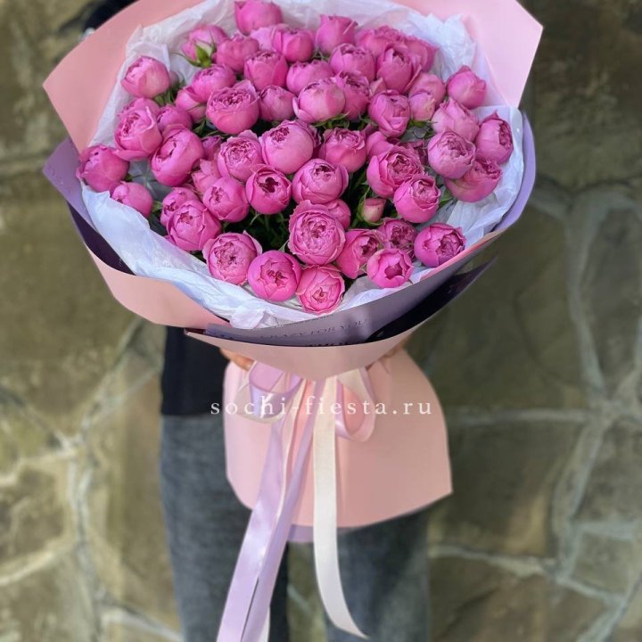 Букет "Пионки" в Благовещенске