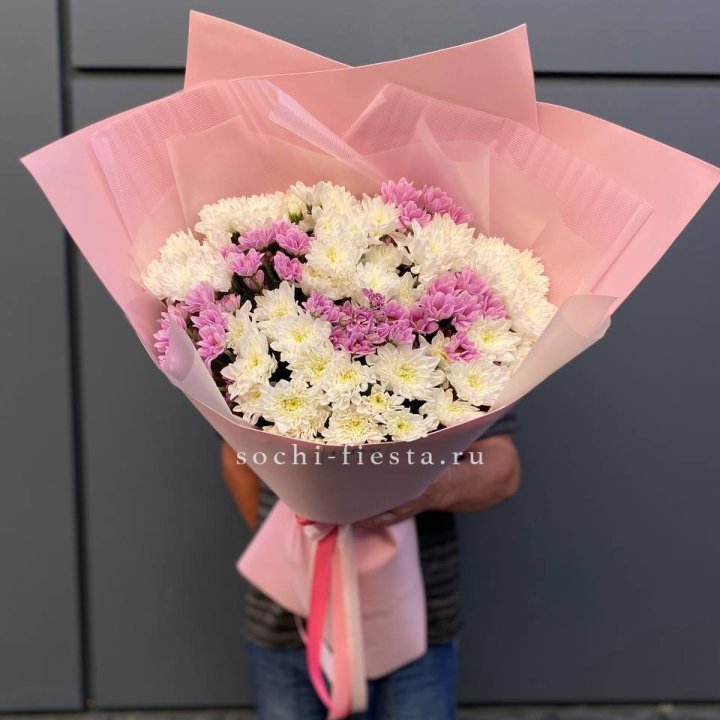  Букет хризантем- гигант  в Благовещенске