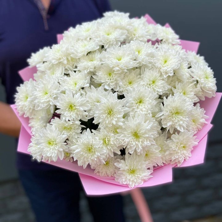  Букет 15 хризантем  в Благовещенске