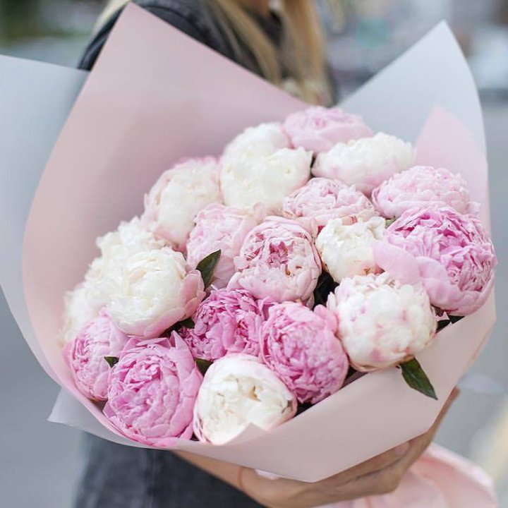 Букет пионов "Бутоника" в Благовещенске