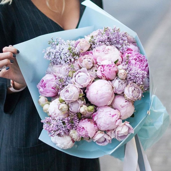 Букет "Блю логан" в Благовещенске