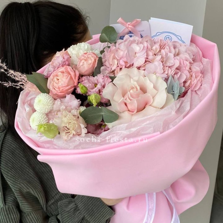Авторский букет "Пинки" в Благовещенске