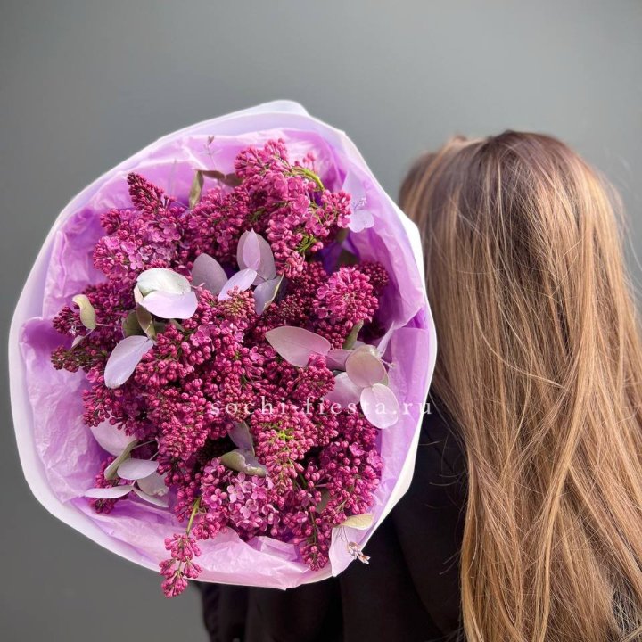 Букет сирени  в Благовещенске