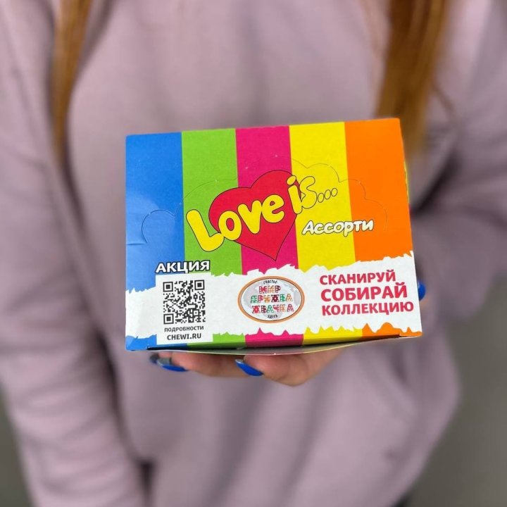 Жевательная резинка "Любовь это..." в Благовещенске