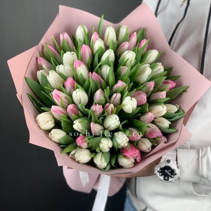 61 тюльпан микс в Благовещенске