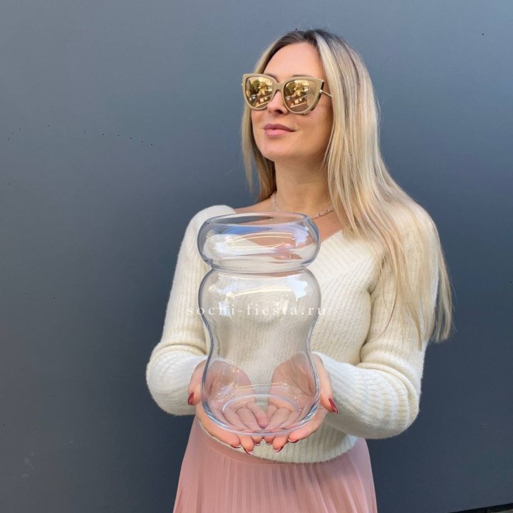 Стеклянная ваза №1 в Благовещенске