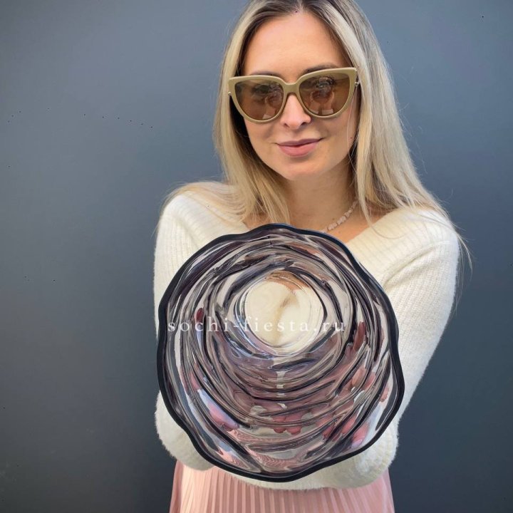 Стеклянная ваза №2 в Благовещенске